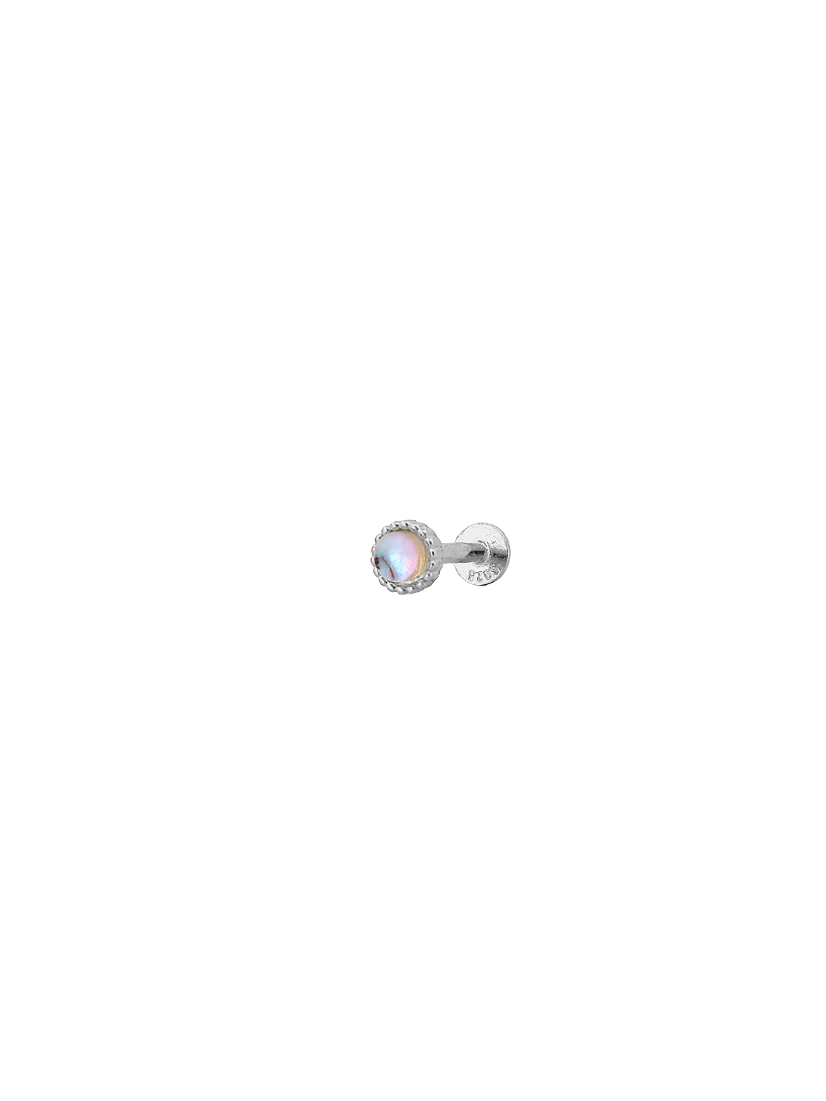 Vintage Ay Taşı Piercing