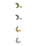 Vintage İki Sıra Yay Piercing