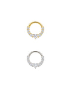 Aura Heart Halo Daith Halka Piercing